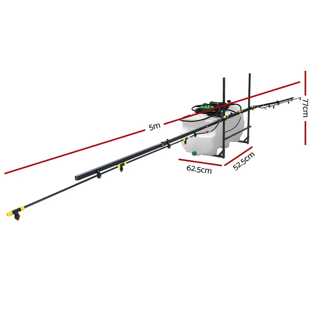 100L Weed Sprayer 100psi, 5m Boom, 3 Modes; Giantz