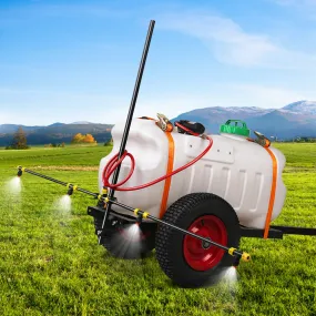 100L Weed Sprayer Tank, 1.5m Boom, 150kg Trailer - Giantz