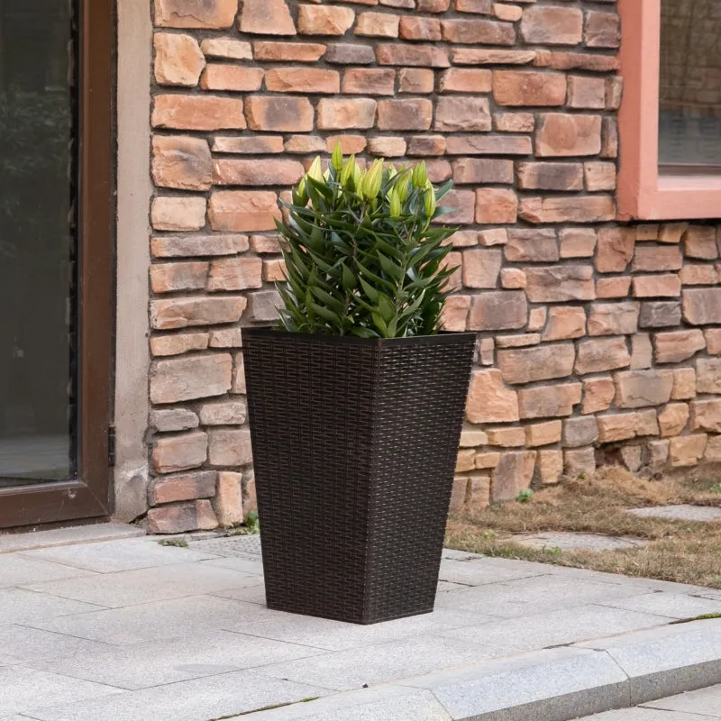 3pc Tall Planters -  Brown