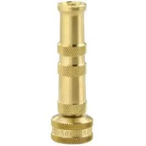 4-Inch Brass Twist Hose Nozzle