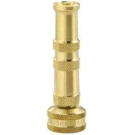 4-Inch Brass Twist Hose Nozzle