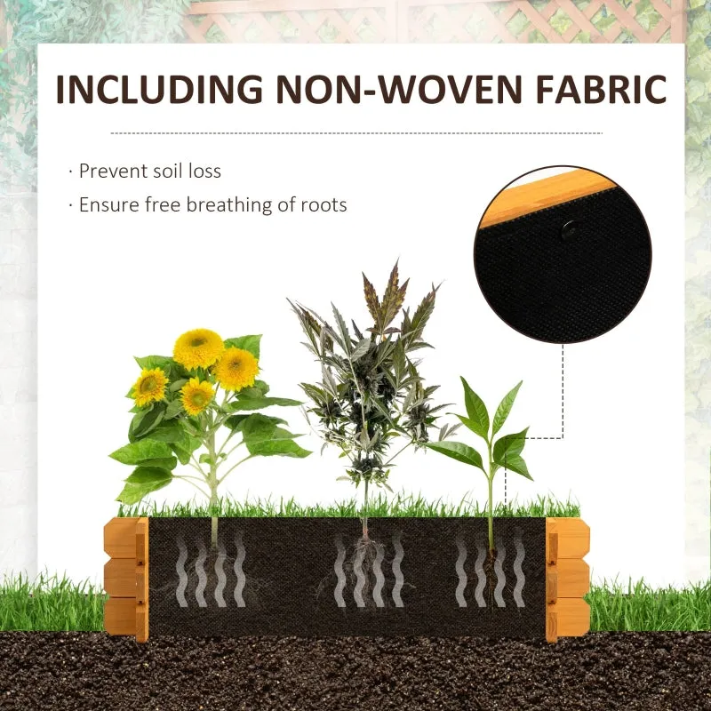 43" x 26" x 47'' Raised Garden Bed - Yellow