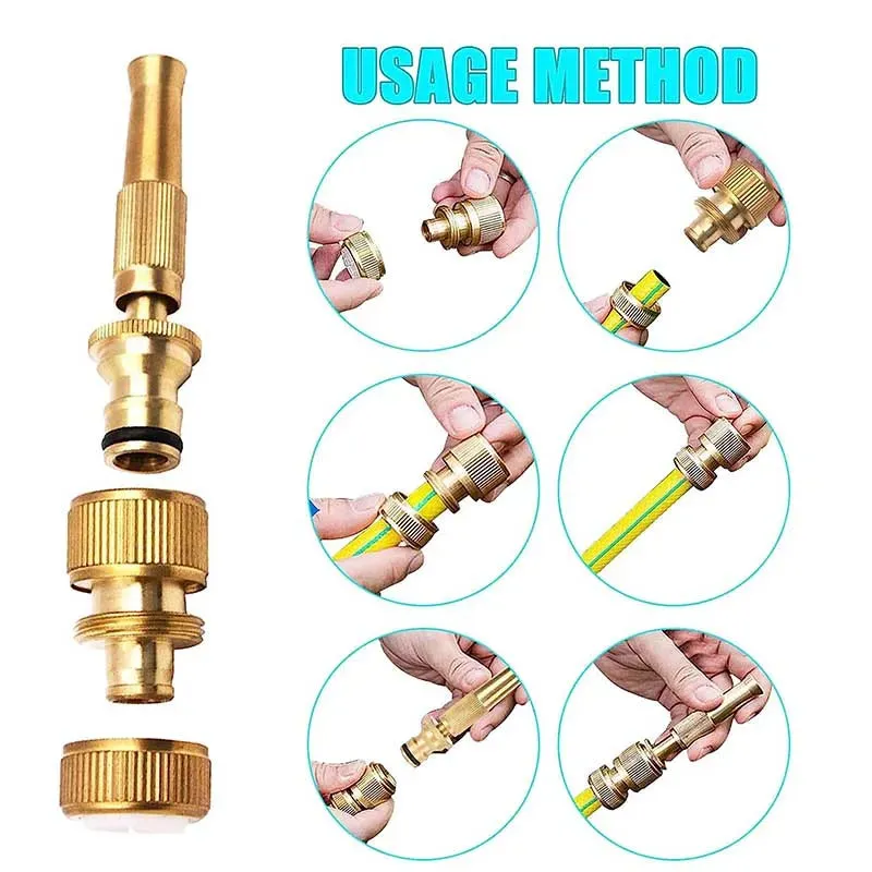 Adjustable High Pressure Nozzle