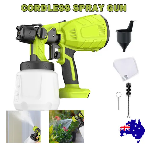 Adjustable Nozzle Cordless Paint Sprayer, 21V, 1000mL Capacity