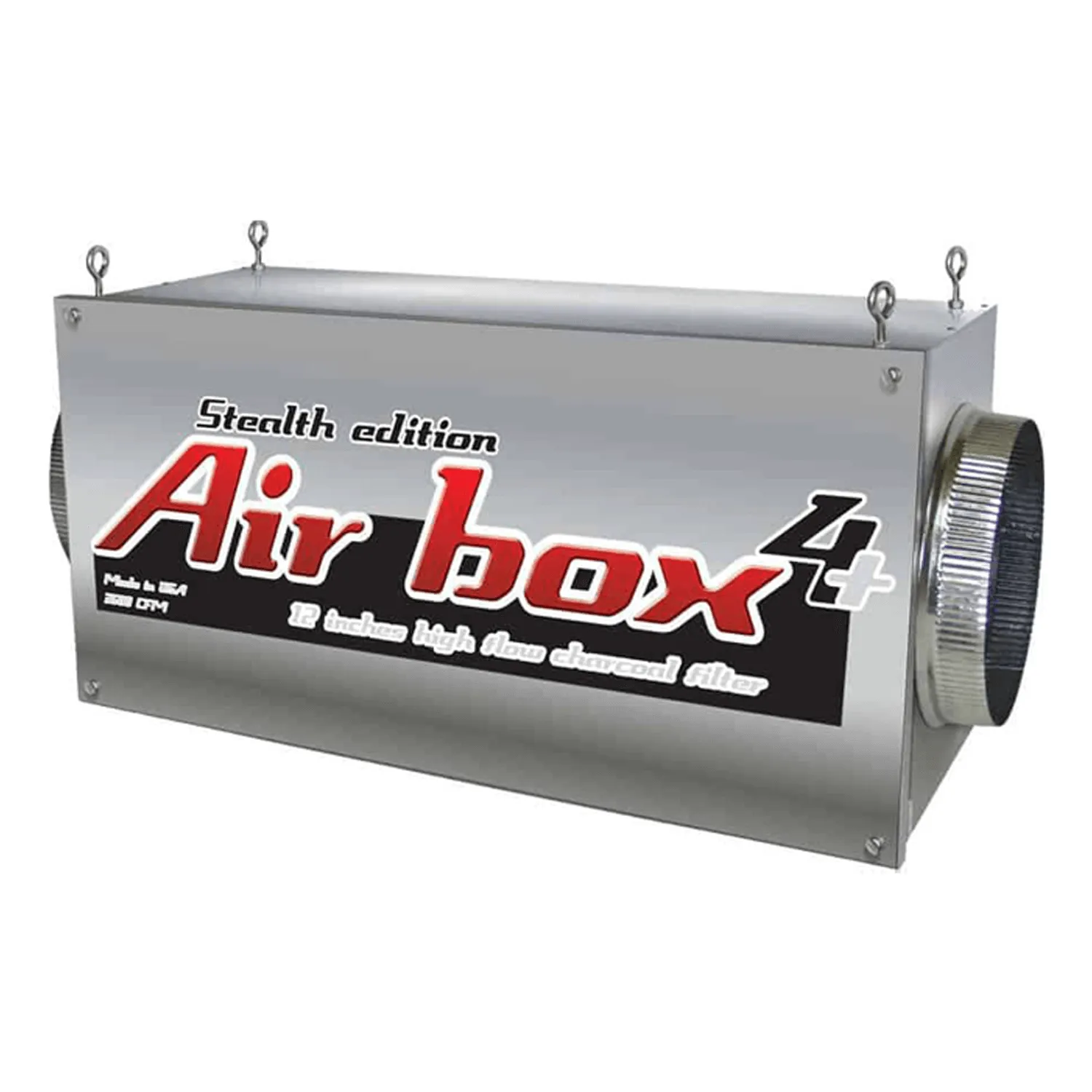 Air Box 4  Stealth Edition 12" Carbon Filter