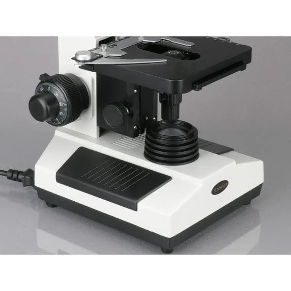 AmScope B390 Series Binocular Compound Microscope with 20W Halogen, 3D Mechanical Stage and Optional Digital Camera