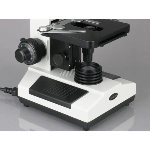 AmScope B390 Series Phase-Contrast Biological Binocular Compound Microscope with 20W Halogen, 3D Mechanical Stage and Optional Digital Camera