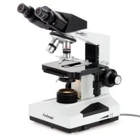 AmScope B490 Series Binocular Compound Microscope 40X-2000X Magnification 220V Version