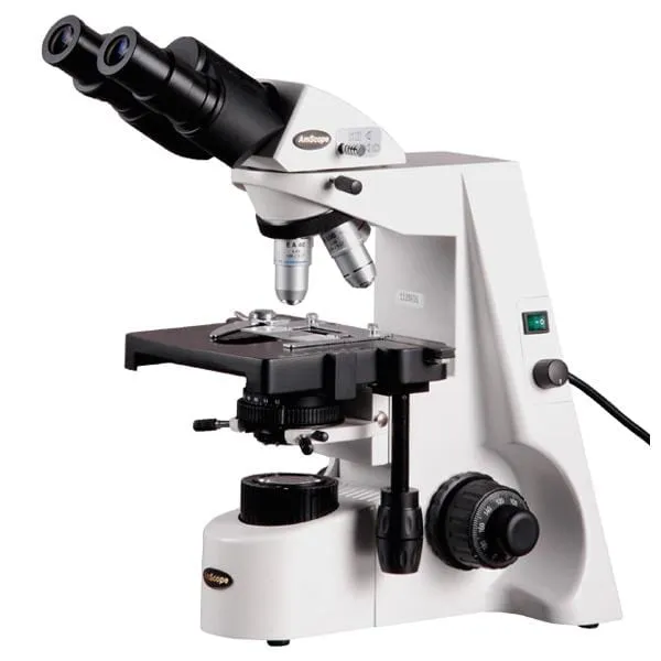 AmScope B690 Series Binocular Compound Microscope with Koehler Illumination