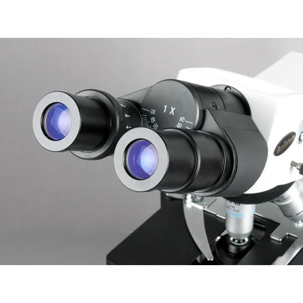 AmScope B690 Series Binocular Compound Microscope with Koehler Illumination