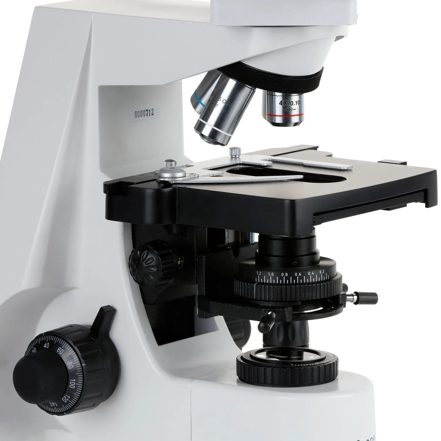 AmScope T690 Infinity Plan Darkfield Trinocular Compound Microscope with 20W Halogen Kohler Illumination and Optional Digital Camera