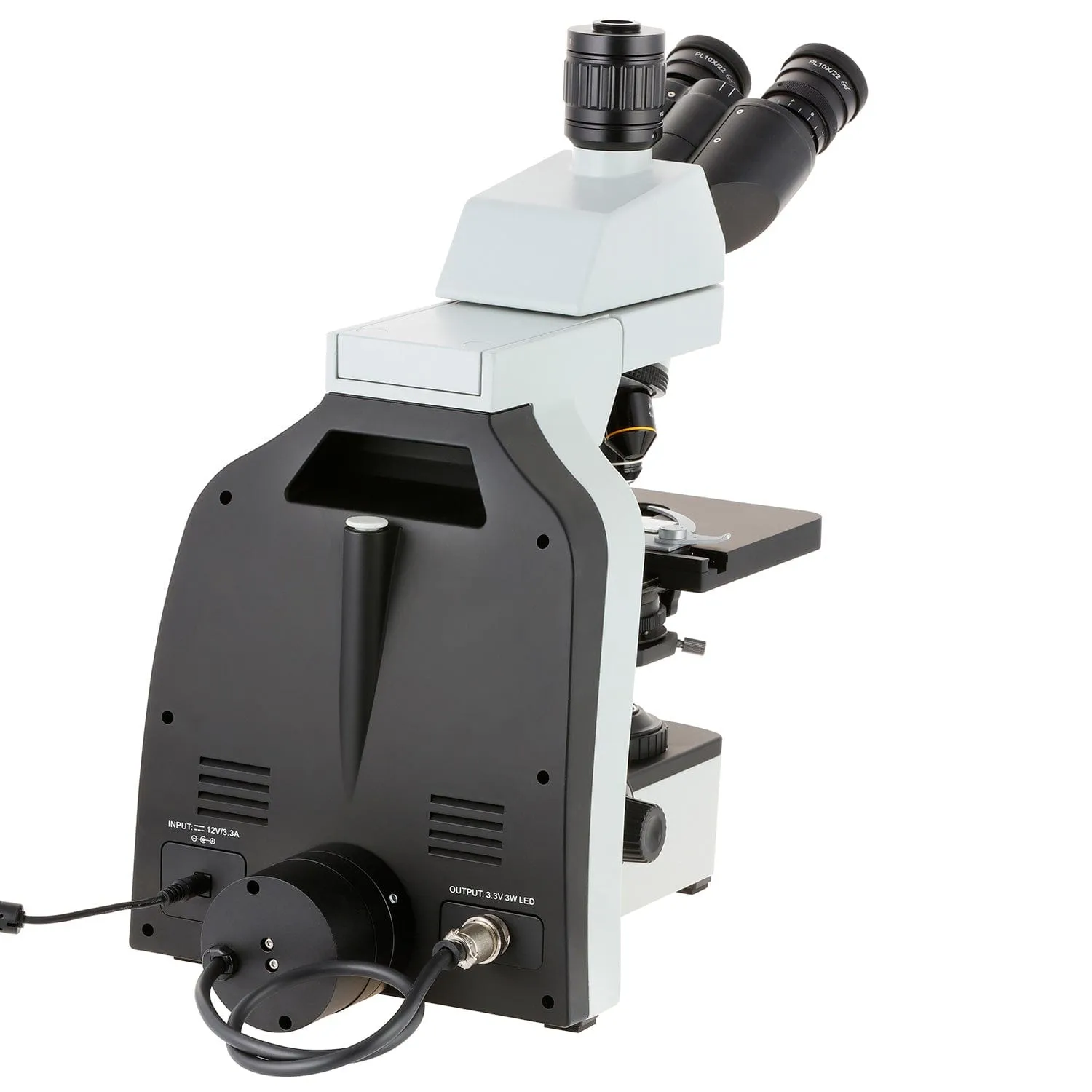 AmScope T800 Series High-Performance Biological Trinocular Compound Microscope with 9.7" Touchscreen Imaging System