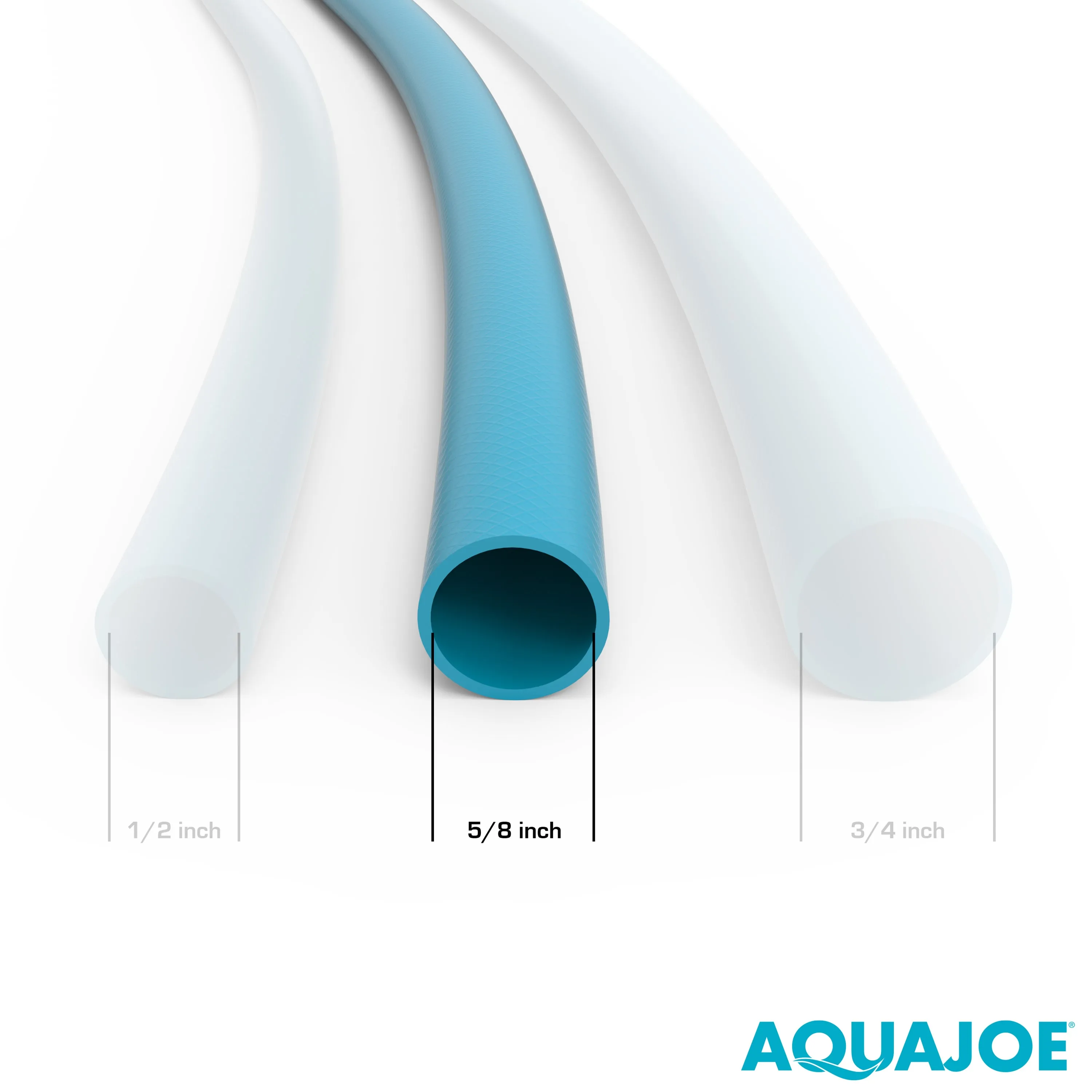 Aqua Joe Complete Aqua Joe Bundle | Turbo Drive Sprinkler   Heavy Duty Nozzle   Hybrid Polymer Hose