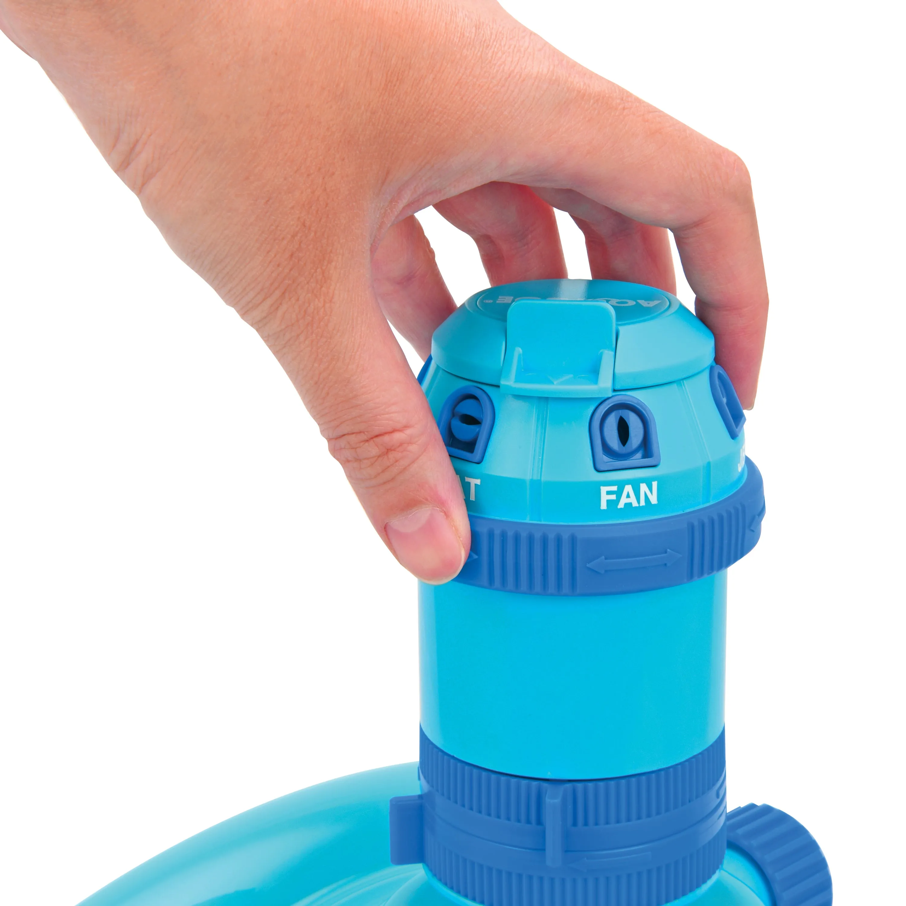 Aqua Joe Complete Aqua Joe Bundle | Turbo Drive Sprinkler   Heavy Duty Nozzle   Hybrid Polymer Hose