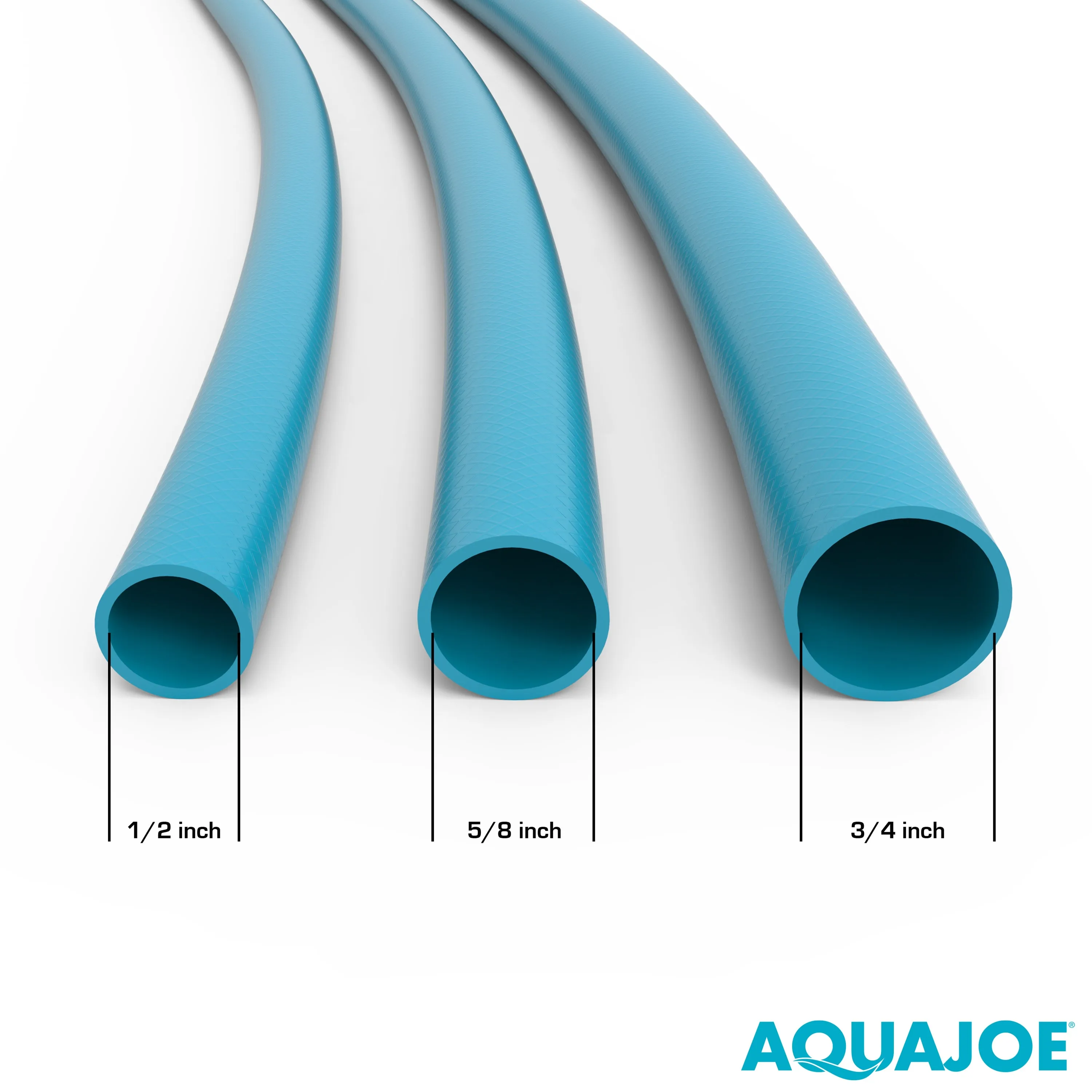 Aqua Joe Indestructible Watering Bundle | Includes Heavy Duty Stainless Steel Hose, Indestructible Multi-Function Nozzle, and Indestructible Tripod Sprinkler