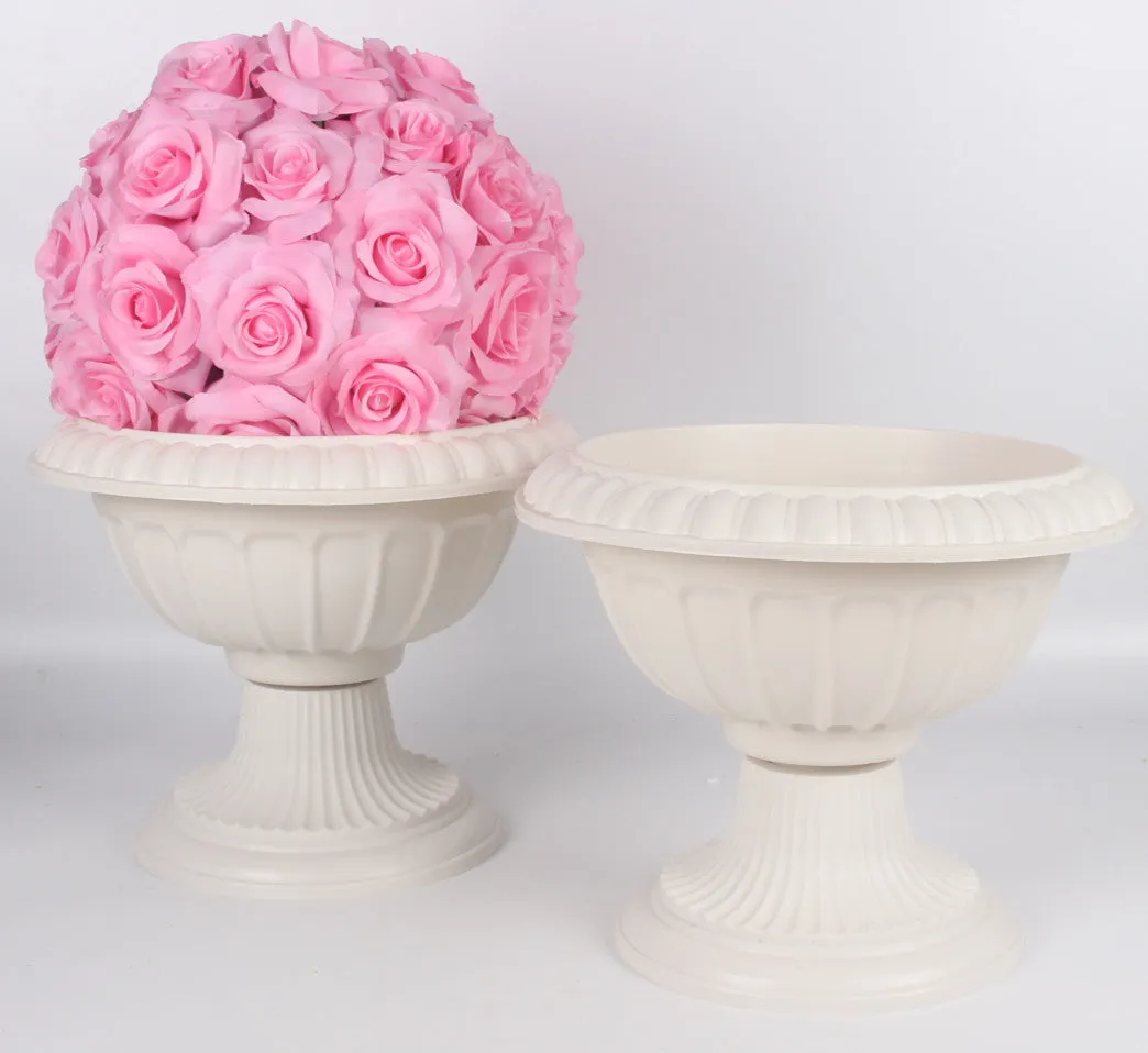 Artificial Roman Flower Plastic Pots