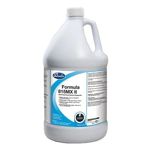 Brulin® Formula 815 MX II Degreasing Solution (4 Gallon Case or 55 Gallon Drum)