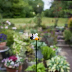 Bumble Bee on Stick Garden Ornament