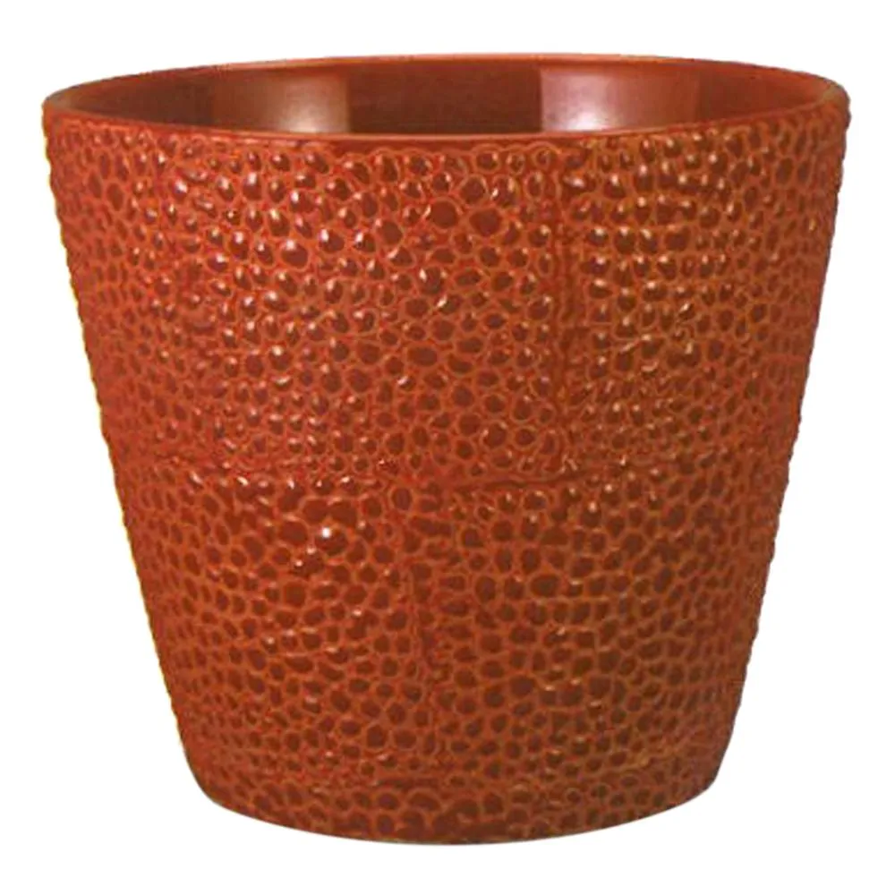 Crocodile Flair Pot Red Hot 7.5in