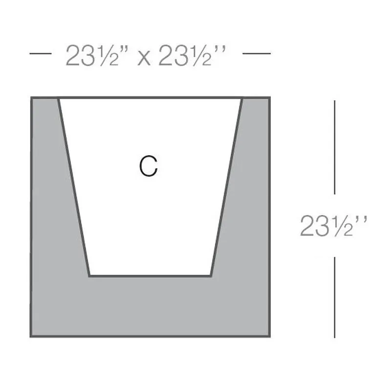 Cube Planter with Self-Watering System