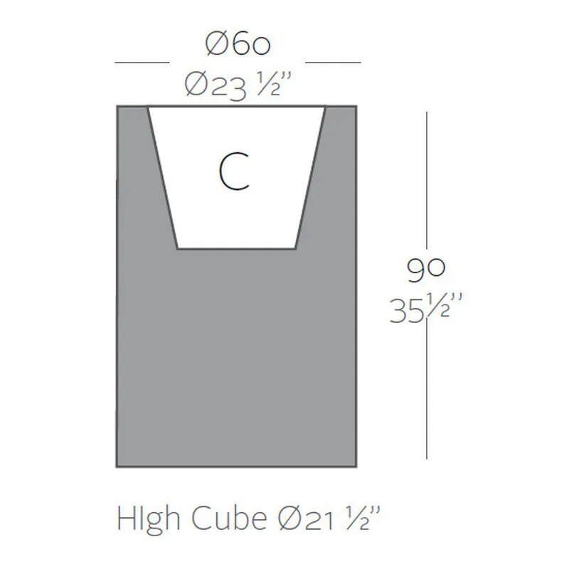 Cube Planter with Self-Watering System