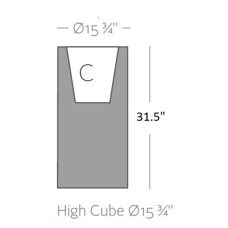 Cube Planter with Self-Watering System