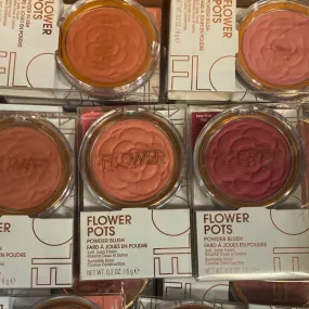 Flower Pots Powder Blush   0.2OZ Assorted Mix (70 Pcs Lot)