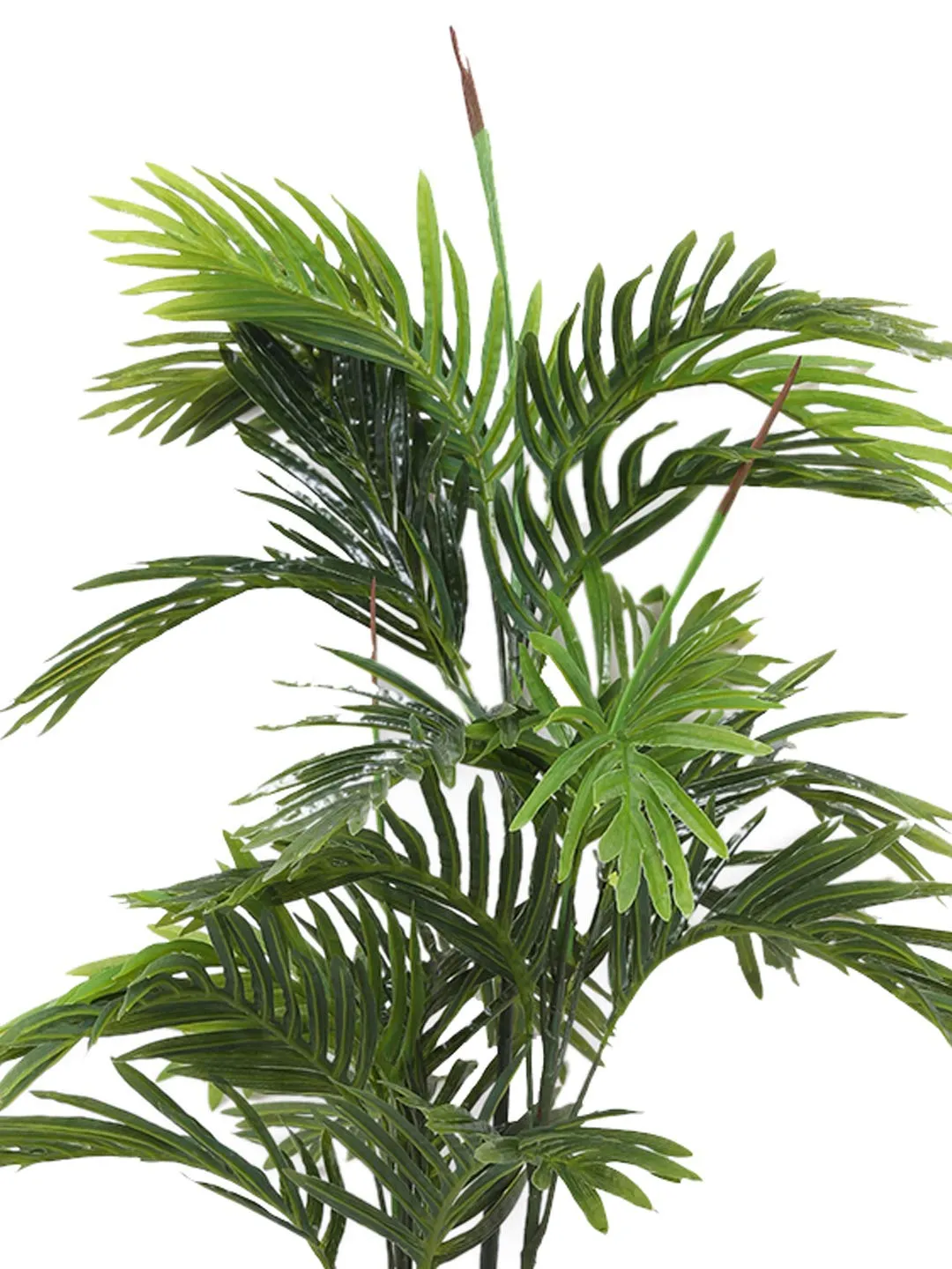 Fourwalls Artificial Areca Palm Plant Without Pot for Home and Office Décor (115 cm) (Green)