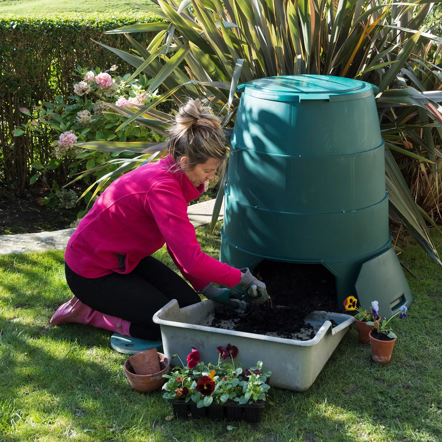 Green Johanna Hot Composter 330 litre