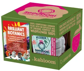 Kabloom Brilliant Botanics Seedbom Gift Box