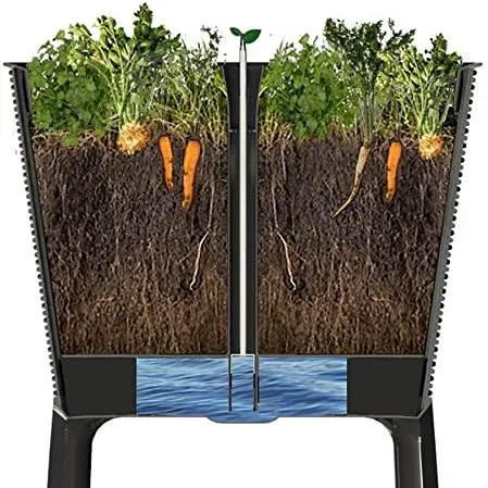 PRE ORDER: DEC. - Keter Easy Grow Planter- Brown - 2 Pack