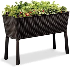 PRE ORDER: DEC. - Keter Easy Grow Planter- Brown