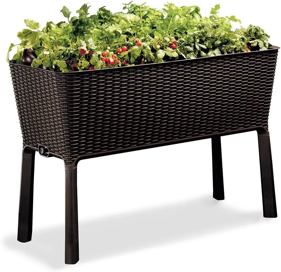 PRE ORDER: DEC. - Keter Easy Grow Planter- Brown