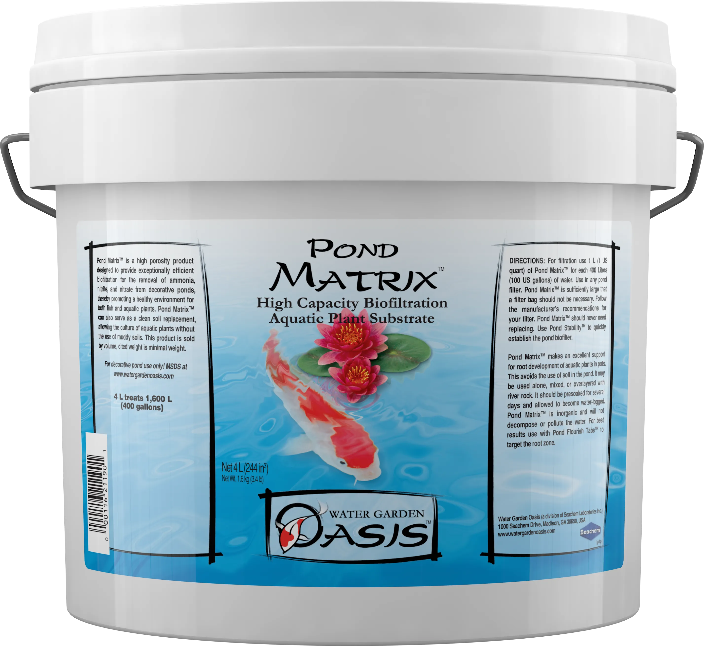 Seachem Pond Matrix 4 liter