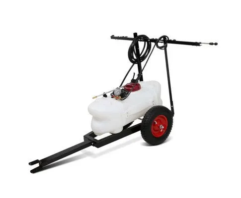 Weed Sprayer 60L Tank With Heavy Duty Trailer & Rear Boom